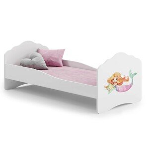 ArtAdrk Detská posteľ CASIMO PREVEDENIE: Morská panna
