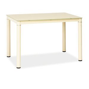 Signal Jedálenský stôl GALANT | 110x70 cm FARBA: Krémová