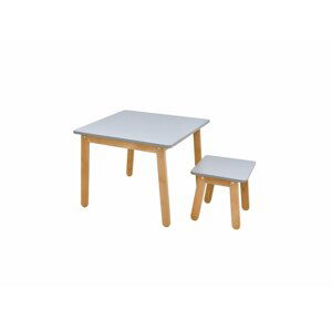 ArtBel Detský set stôl & stolička WOODY FARBA: Ružová