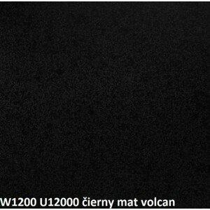 ArtExt Pracovná doska - hrúbka 38 mm FARBA PRACOVNEJ DOSKY: W1200/U12000 čierny mat volcan