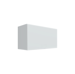 ArtExt Vrchná kuchynská skrinka Emporium W4B/60 FAREBNÉ PREVEDENIE KORPUSU: Biela alpská, FAREBNÉ PREVEDENIE DVIEROK EMPORIUM: Light grey stone