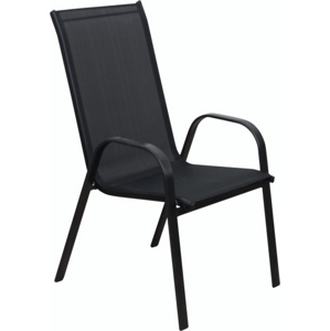 ArtRoja Záhradná stolička ZWC-2429 | čierna