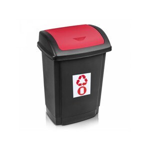 MAKRO - Kôš na recyklovaný odpad 25l červený