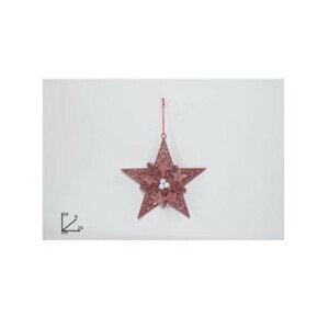 MAKRO - Hviezda vianočná ružová