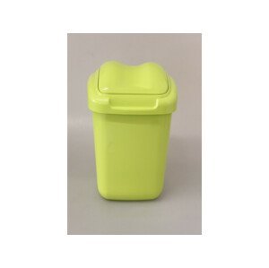 PLAFOR - Kôš na odpad FALA 12L zelený plast