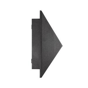 Vonkajšie svietidlo Pontio 15, šírka 15 cm, čierna