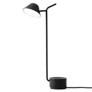 Menu Peek stolová LED lampa, čierna