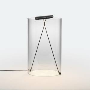 FLOS To-Tie T2 stolová LED lampa, čierna