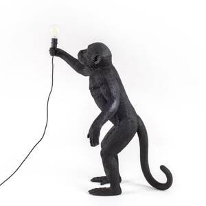 LED svietidlo Monkey Lamp stojacia čierna