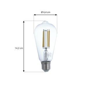 Arcchio filament žiarovka E27 ST64, 7W, WiFi, číra