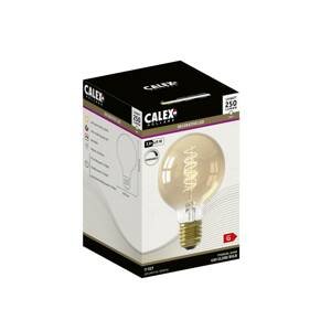 Calex E27 G80 LED 3,8W flex 821 zlatá stmievateľná