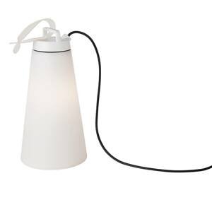 LED svietidlo Sasha, kábel, výška 41 cm, biela