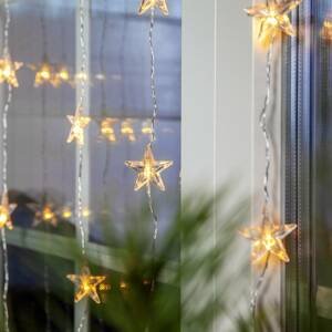 Svetelný LED záves Star Curtain, 30-plameňový
