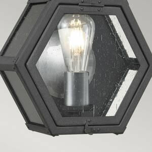 Vonkajšie nástenné svietidlo Heath 26,7 cm čierna