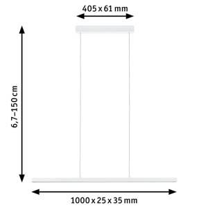 Paulmann Lento LED svietidlo ZigBee CCT dim biela