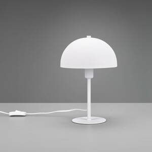 Stolová lampa Nola, výška 30 cm, biela