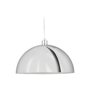 Aluminor Dome závesné svietidlo, Ø 50 cm, chróm