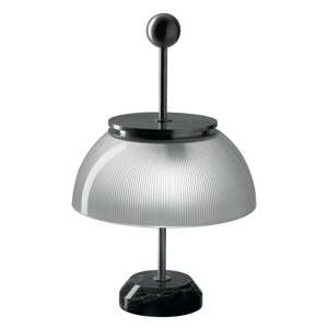 Artemide Alfa stolná lampa so skleneným tienidlom