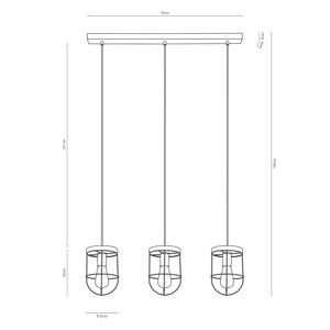 Envolight Neptuna závesná lampa 3-pl., lineárna