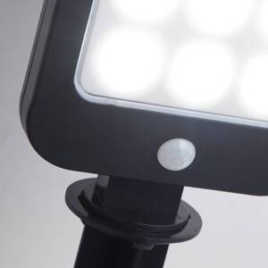 LED solárny zemný hrot 67424BK-PIR, detektor pohybu