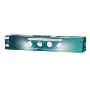 Philips Bracia stropné LED svetlo 4-plam., biela