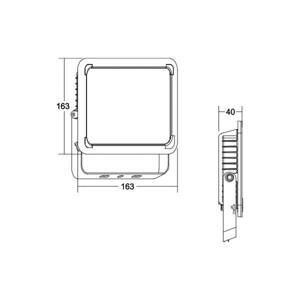 BRUMBERG Neo Midi LED svetlomet šírka 23,3cm 4000K