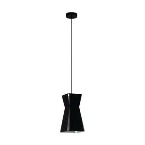 Závesná lampa Valecrosia, čierna, 18 cm x 18 cm