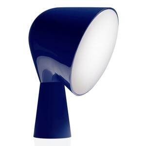 Foscarini Binic dizajnérska stolová lampa, modrá