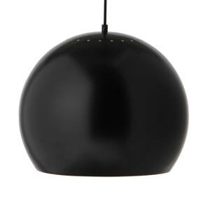 FRANDSEN Ball závesná lampa Ø 40 cm, čierna