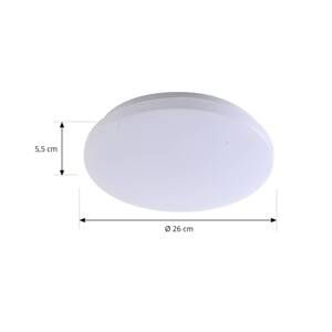 Lindby LED stropné svietidlo Kirkola, 4000 K, Ø 34 cm so senzorom