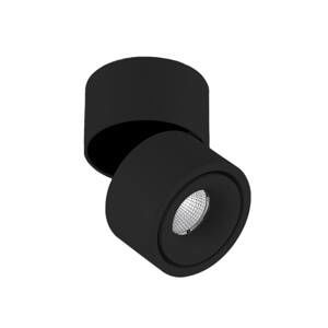 Arcchio LED stropné bodové svietidlo Rotari, 8,9 W, 1 svetlo, čierne