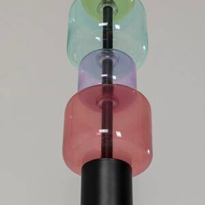 KARE Závesné svietidlo Candy Bar Colore, viacfarebné sklo, 1 svetlo