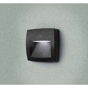 Vonkajšie nástenné svietidlo Lorenza čierne/čierne 15 cm, R7S CCT