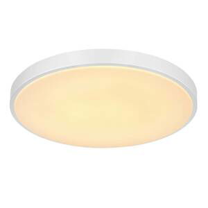 Stropné LED svietidlo Sonny striebro CCT Ø 50,5 cm