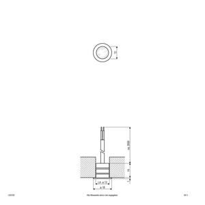 EVN LD2102 zapustené 12V IP68 Ø1,8cm 0,2W 830