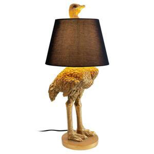 KARE Animal Ostrich stolná lampa pštrosia figúrka