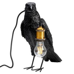 KARE Animal Crow stolná lampa v tvare vrany