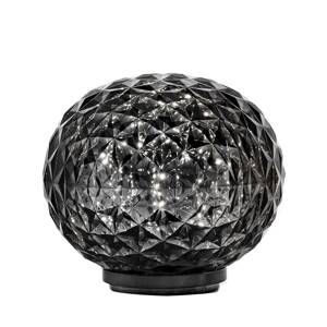 Kartell Mini Planet stolná lampa na bat., dym sivá