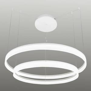 LEDS-C4 Circ závesné LED svetlo s 2 kruhmi, Ø100cm
