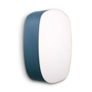 LZF Guijarro Medium nástenné LED svietidlo, modrá