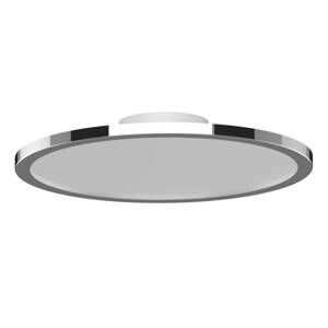 Lightme stropné LED svetlo Aqua Ø 30,2 cm chróm