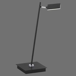 PURE Mira stolová LED lampa, stmievateľná, čierna