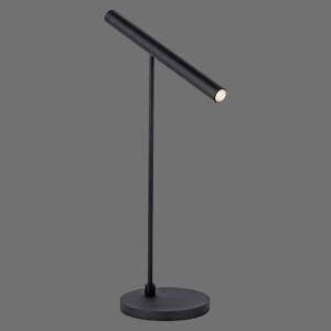 PURE Tutua stolová LED lampa, stmievač, čierna