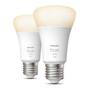 Philips Hue White 9,5W 1055lm E27 LED žiarovka 2ks