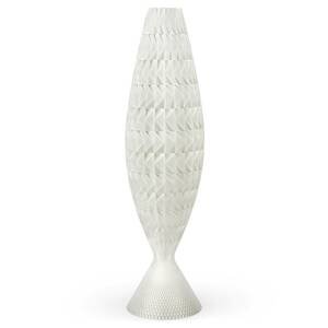 Stolová lampa Fraktal z biomateriálu, silk, 65 cm