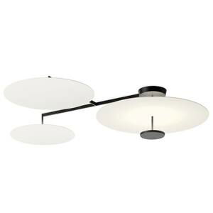 Vibia Flat stropné LED svetlo 4-pl. Ø 90 cm biele