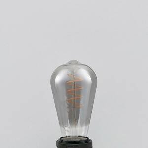 Lucande LED žiarovka E27 ST64 4W 2200K dymová