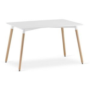 Jedálenský stôl ADRIA 120x80 cm - dub/biela