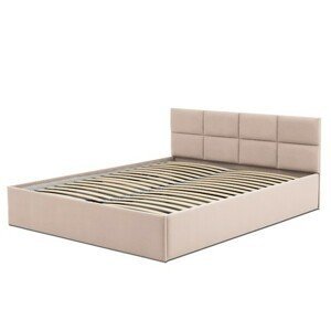 Čalouněná postel MONOS bez matrace rozměr 160x200 cm Granátová
