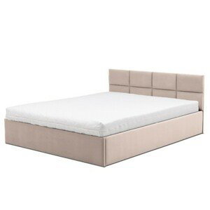 Čalúnená posteľ MONOS s matracom rozmer 160x200 cm Kakao